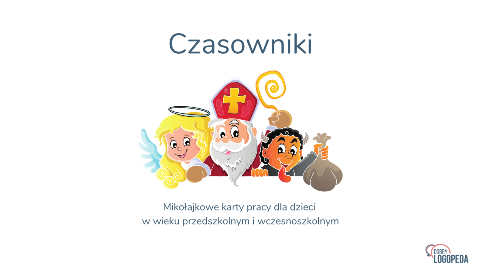 Karty Pracy „czasowniki Mikołajki” Dobry Logopeda 3487